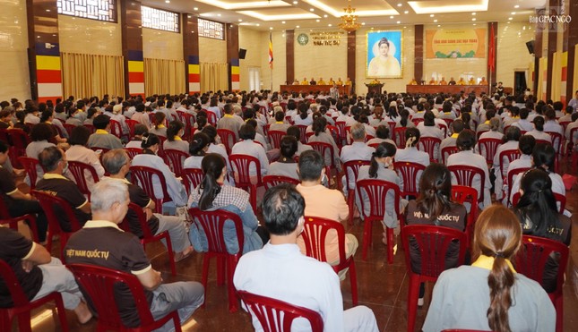 Tổng khai giảng các đạo tràng tu học Phật pháp tại Việt Nam Quốc Tự ảnh 16
