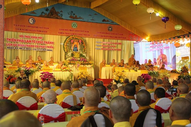 Quảng Nam: Lễ khai mạc Hội thảo khoa học Thiền phái Lâm tế Chúc Thánh Việt Nam ảnh 25