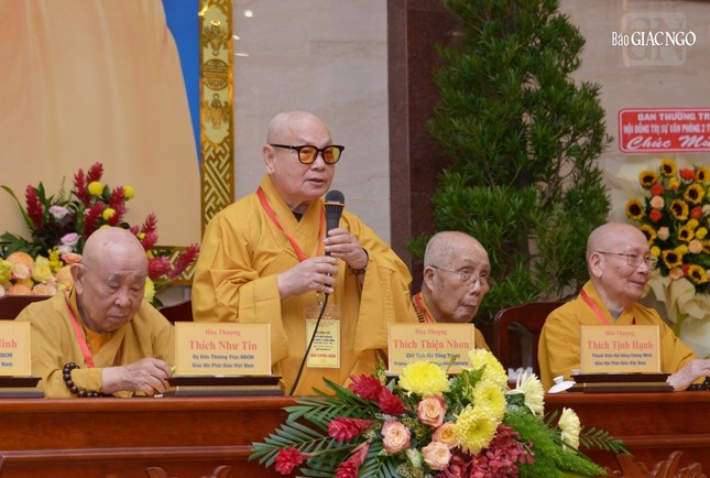 Hòa thượng Thích Lệ Trang làm Trưởng ban Nghi lễ T.Ư nhiệm kỳ IX (2022-2027) ảnh 7