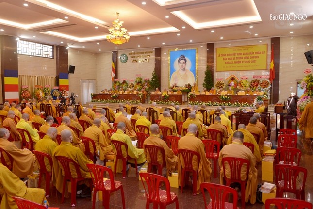Hòa thượng Thích Lệ Trang làm Trưởng ban Nghi lễ T.Ư nhiệm kỳ IX (2022-2027) ảnh 46
