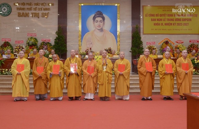 Hòa thượng Thích Lệ Trang làm Trưởng ban Nghi lễ T.Ư nhiệm kỳ IX (2022-2027) ảnh 41