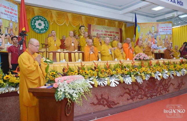 Viện Nghiên cứu Phật học Việt Nam có 2 Phân viện, 10 Trung tâm và 2 Ban trực thuộc ảnh 1