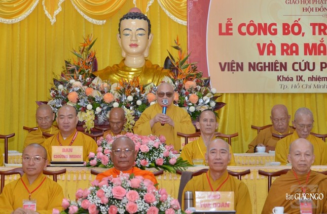 Viện Nghiên cứu Phật học Việt Nam có 2 Phân viện, 10 Trung tâm và 2 Ban trực thuộc ảnh 6