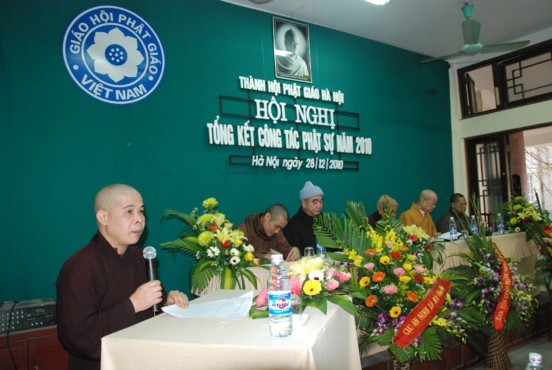 Hà Nội: Thành hội Phật giáo tổng kết Phật sự năm 2010 ảnh 5