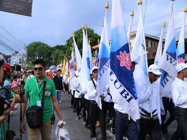Chùm ảnh: Trang nghiêm rước Phật tại Indonesia ảnh 28