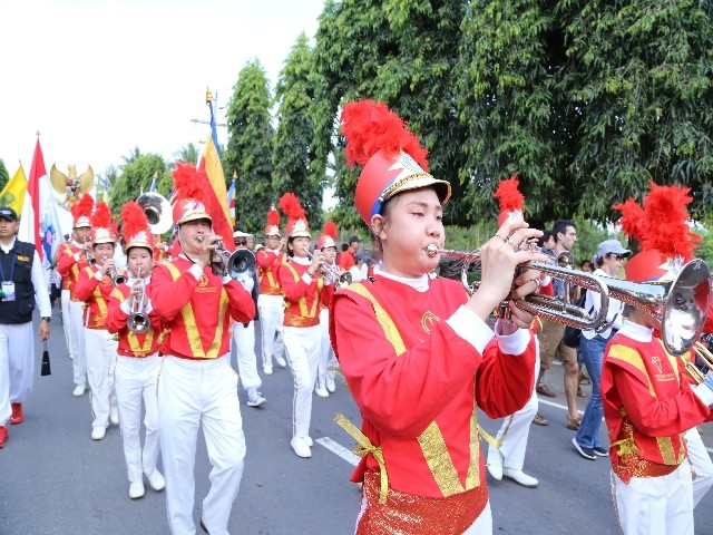 Chùm ảnh: Trang nghiêm rước Phật tại Indonesia ảnh 43