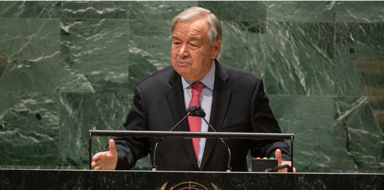 Tổng thư ký Liên Hiệp Quốc António Guterres - Ảnh: UN