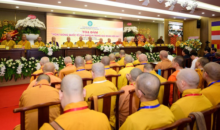 Tọa đàm và tổng kết Phật sự của Ban Phật giáo Quốc tế nhiệm kỳ VIII (2017-2022) tại thiền viện Thiên Hưng