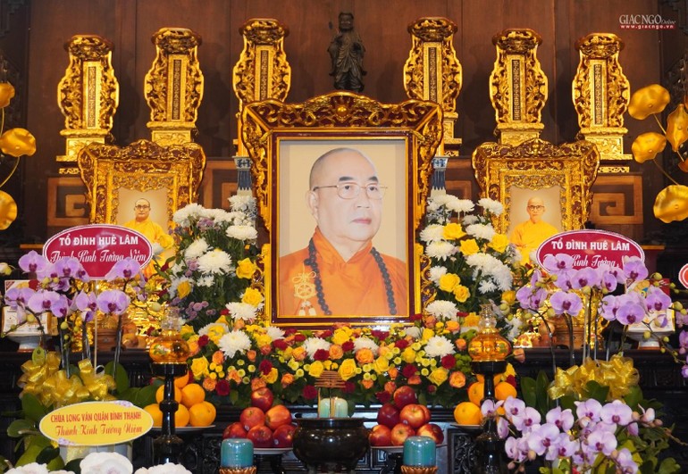 Tưởng niệm húy nhật Hòa thượng Thích Nhật Quang tại chùa Ấn Quang, quận 10