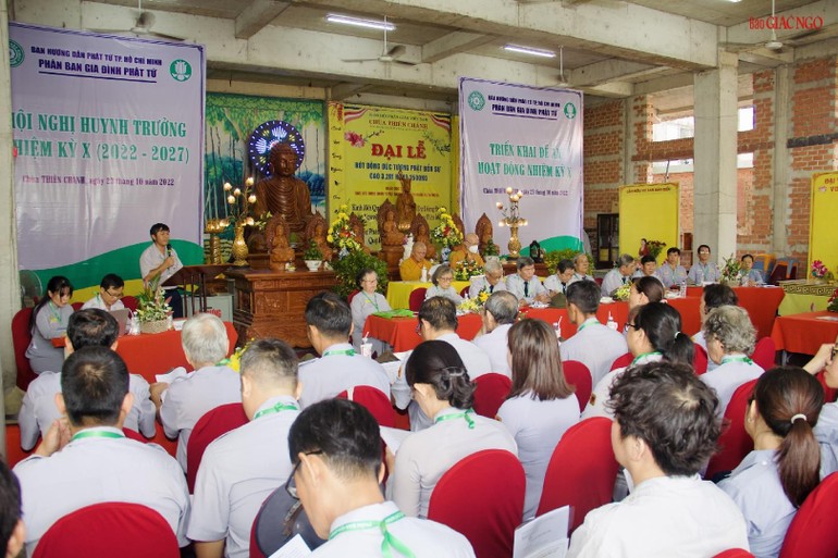 Hội nghị huynh trưởng Gia đình Phật tử TP.HCM nhiệm kỳ 2022-2027 