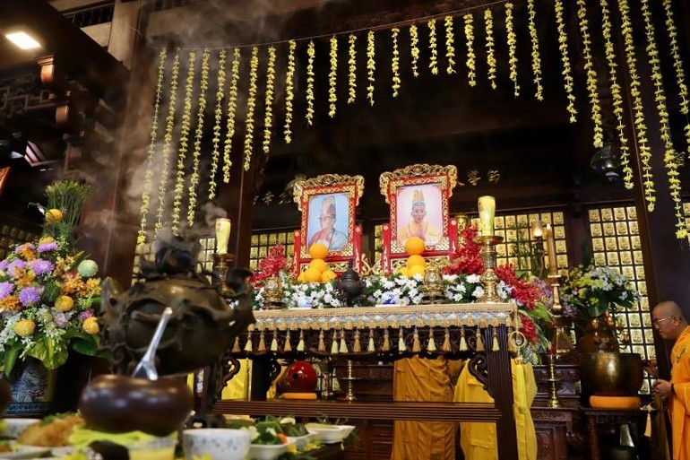 Tưởng niệm Hòa thượng Thích Đức Thiệu, Hòa thượng Thích Quang Huy tại chùa Khải Đoan