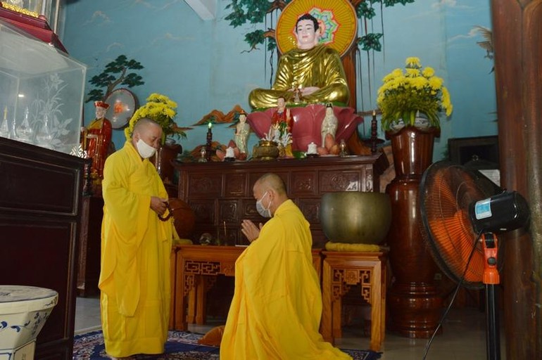 Quảng Nam: Chư Tăng chùa Bảo Châu kiết giới an cư nội bộ 