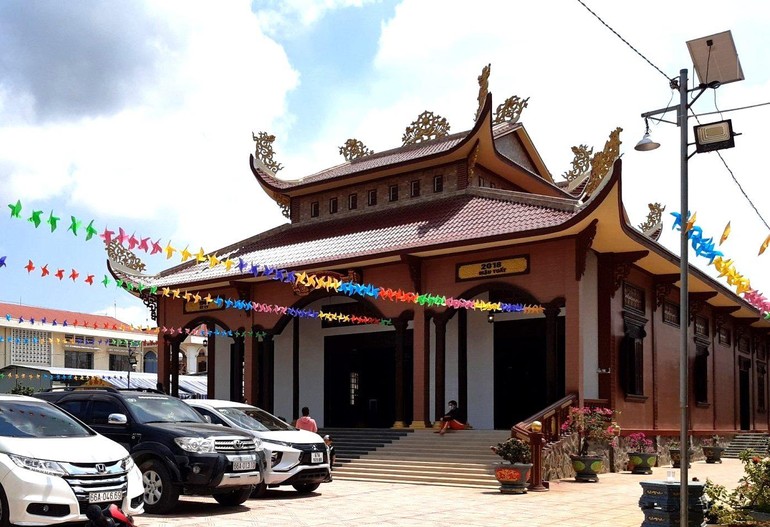 Ngôi chánh điện chùa An Bửu được hoàn thành trang nghiêm sau 4 năm xây dựng