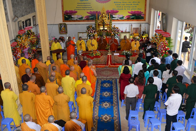  Chùa Dakkhinasattharama - chùa Nam Sơn tổ chức lễ hội mừng Tết cổ truyền cho đồng bào dân tộc Khmer