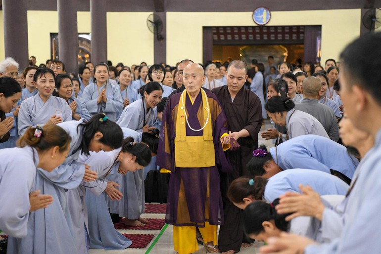 Hòa thượng Yoshimizu Daichi quang lâm đạo tràng chùa Hòa Phúc