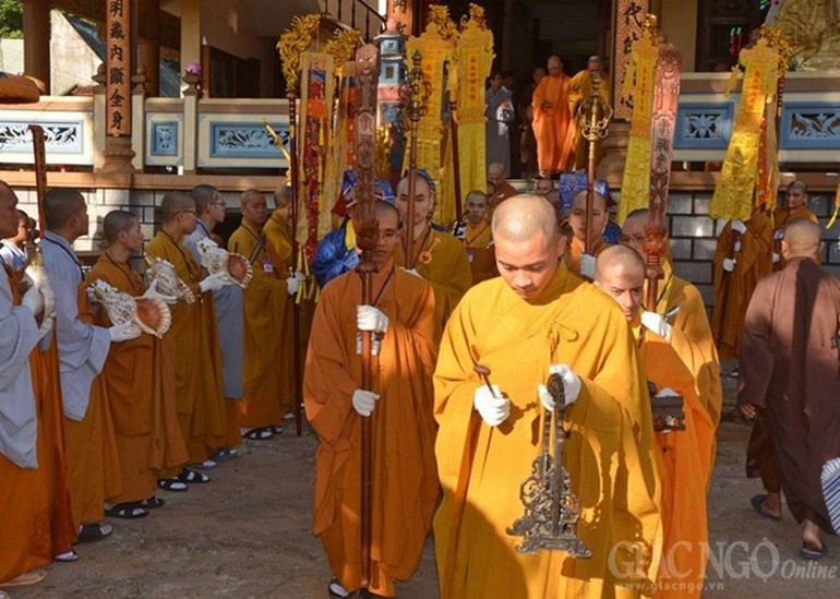  Đại giới đàn Cam Lộ - Giác Ngộ tại chùa Minh Thành (Gia Lai) - năm 2015