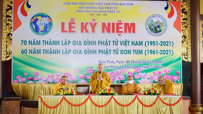 Lễ Kỷ niệm 60 năm thành lập Gia đình Phật tử GHPGVN tỉnh Kon Tum