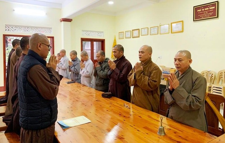 Ban Hoằng pháp Phật giáo tỉnh Quảng Trị có buổi họp đầu tiên sau đại hội