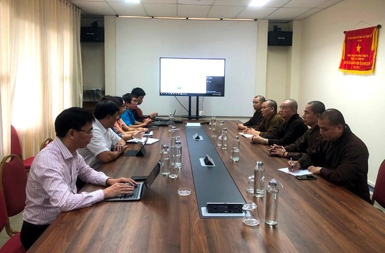 Buổi làm việc với Trung tâm Công nghệ thông tin tỉnh Thừa Thiên Huế