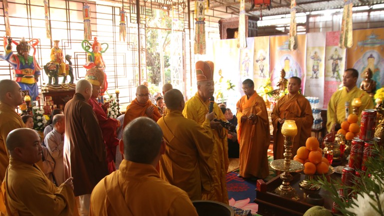 Lễ khai đàn Pháp hội Dược Sư Xuân Quý Mão chùa Minh Đạo (Pleiku) 