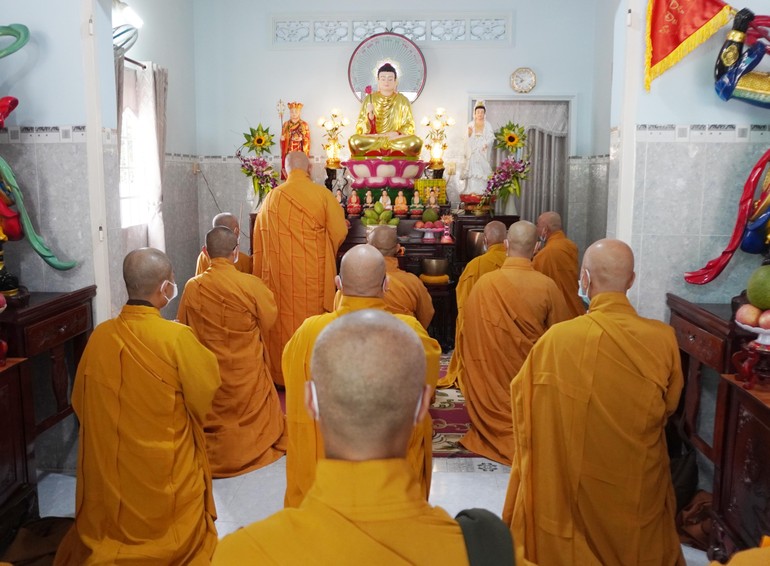 Chư tôn đức Phật giáo huyện Củ Chi bố-tát