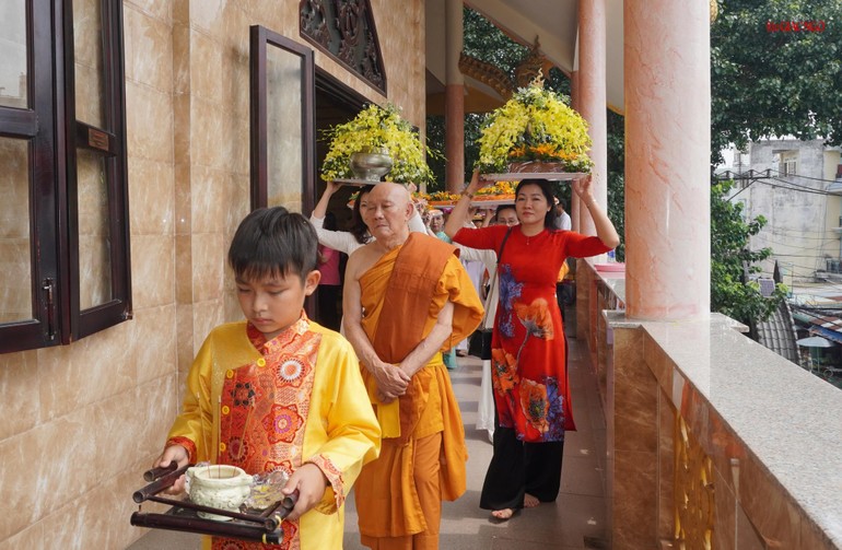 Lễ dâng y Kathina tại chùa Từ Quang