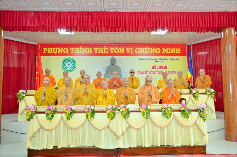 Ban Trị sự Phật giáo TP.Cần Thơ tổng kết Phật sự năm 2022