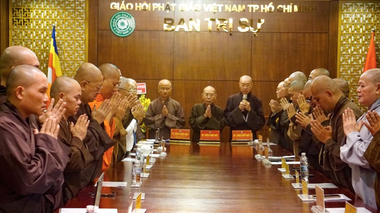 Ban Pháp chế GHPGVN TP.HCM tổng kết công tác Phật sự năm 2022