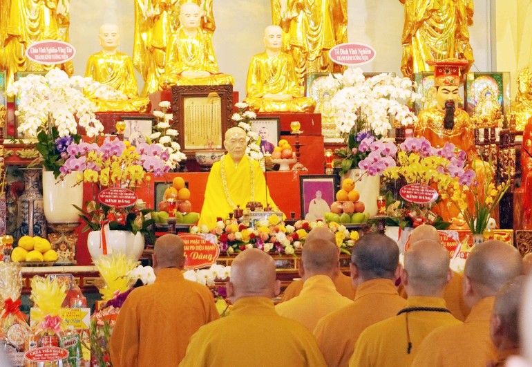 Tưởng niệm Đại lão Hòa thượng Thích Giác Hải tại chùa Trấn Quốc