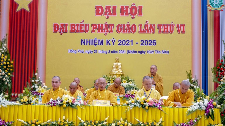 Chư tôn đức Chứng minh, Chủ tọa đoàn Đại hội Phật giáo huyện Đồng Phú