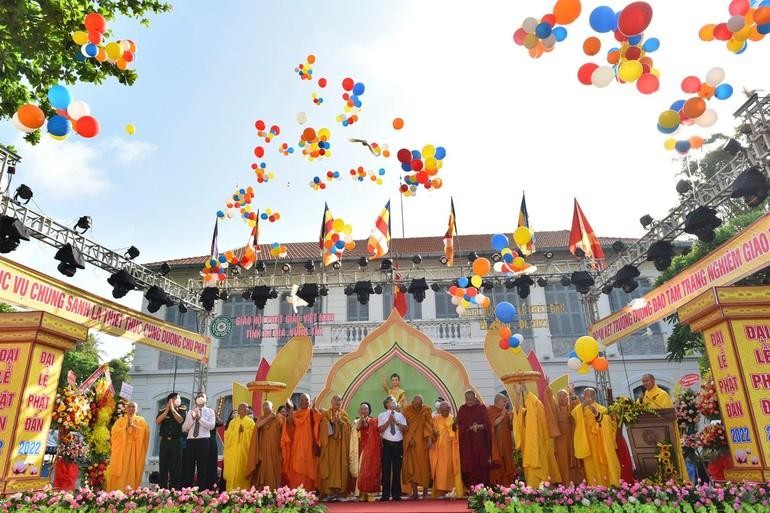 Ban Trị sự GHPGVN tỉnh Bà Rịa - Vũng Tàu tổ chức đại lễ Phật đản Phật lịch 2566 tại Nhà Truyền thống Cách mạng TP.Vũng Tàu