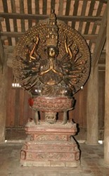 Tình trạng pho tượng Phật bà Quan âm nghìn mắt nghìn tay chùa Bút Tháp