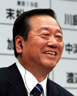 Ông Ichiro Ozawa, Tổng thư ký đảng Dân chủ đương quyền của Nhật Bản