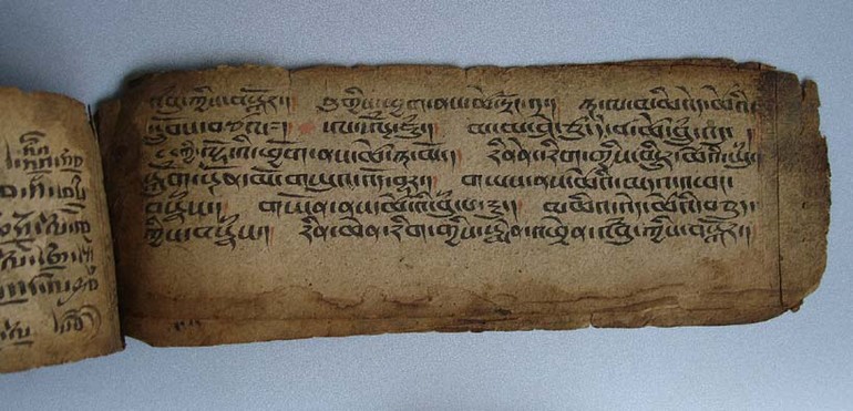Phát hiện một bản văn cổ ở Lhasa