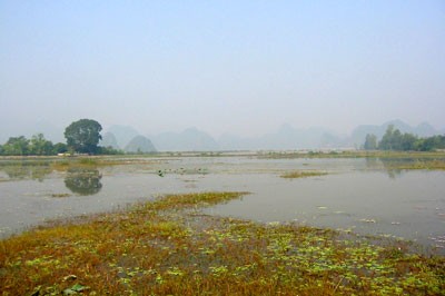 Hồ Tam Chúc diện tích tới 545ha