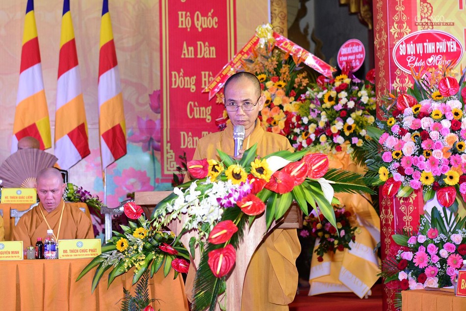 Phú Yên: Hòa thượng Thích Đồng Tiến được tái suy cử Trưởng ban Trị sự Phật giáo tỉnh (2022-2027) ảnh 4