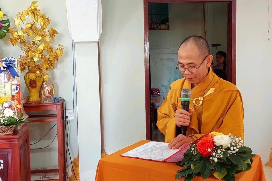 Phú Yên: Trao quyết định bổ nhiệm trụ trì chùa Khánh Sơn (TP.Tuy Hòa) ảnh 1