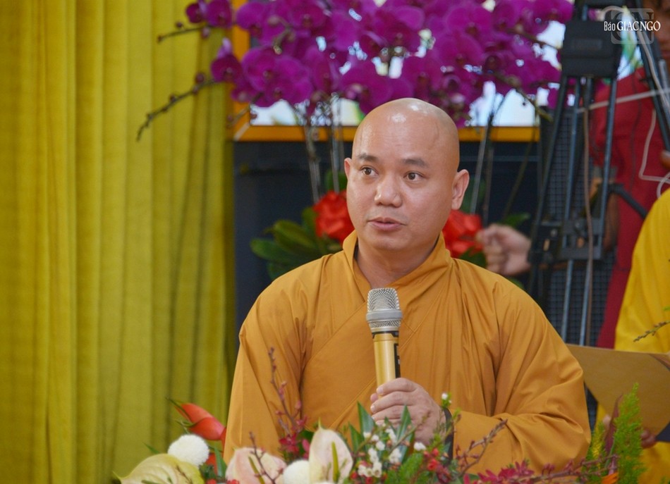 Lễ trao quyết định nhân sự Ban Phật giáo Quốc tế và Kinh Tế-Tài chính T.Ư nhiệm kỳ 2022-2027 ảnh 14